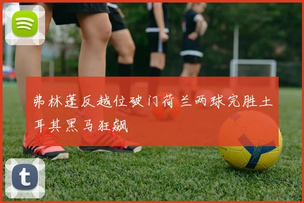 弗林蓬反越位破门荷兰两球完胜土耳其黑马狂飙